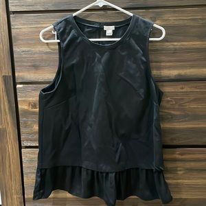 J Crew Peplum Top